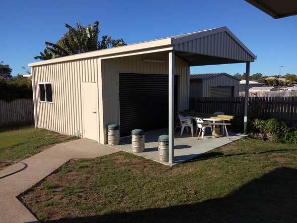 building a backyard shed