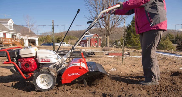 petrol garden tillers