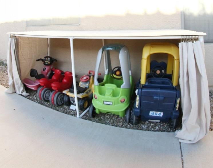 kid car storage