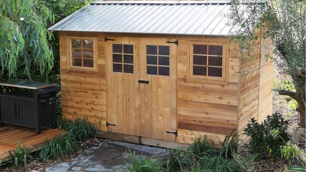wooden backayrd shed kits